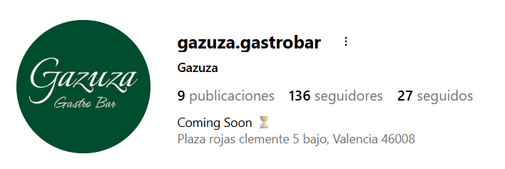Gazuza Instagram