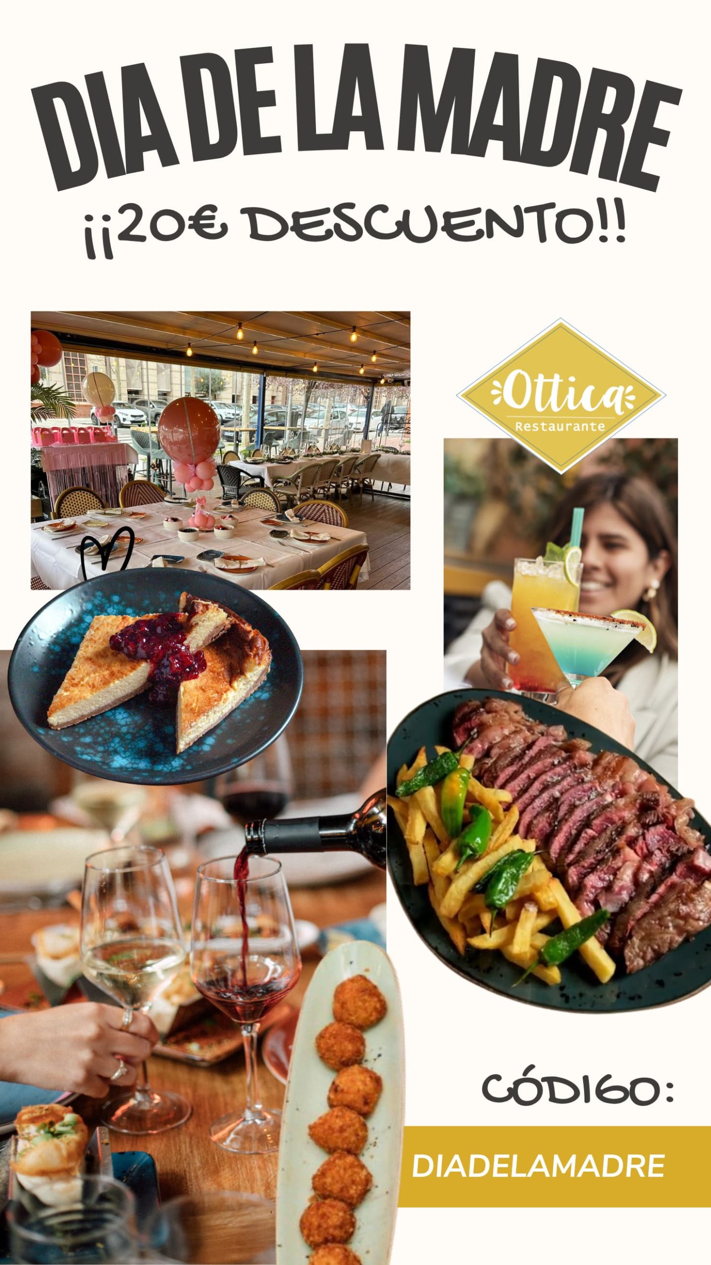 Campaña Día de la Madre Ottica Restaurante