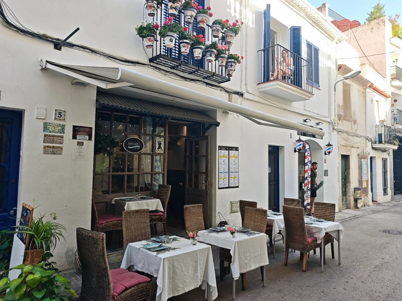 Terraza acogedora Sitges