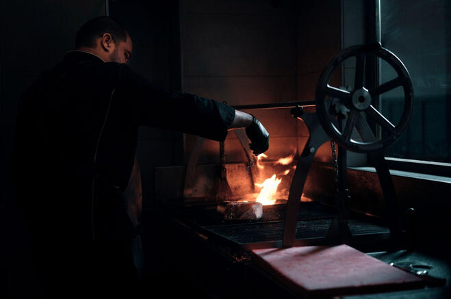 Brasa abierta restaurante Apö